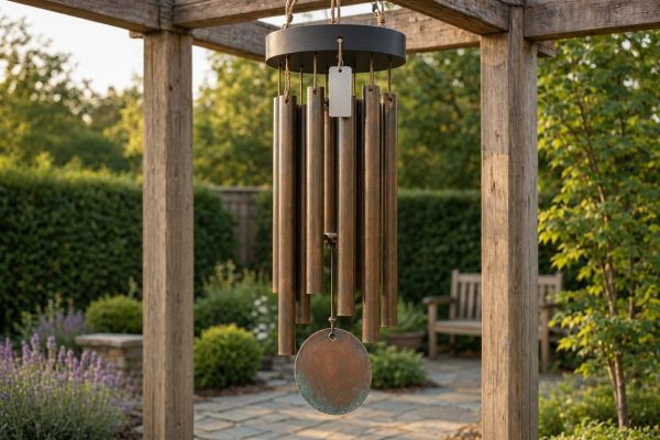 1 Deep Tone Wind Chimes Outdoor Large Metal Memorial Windchime For Garden Yard Patio Home Decor